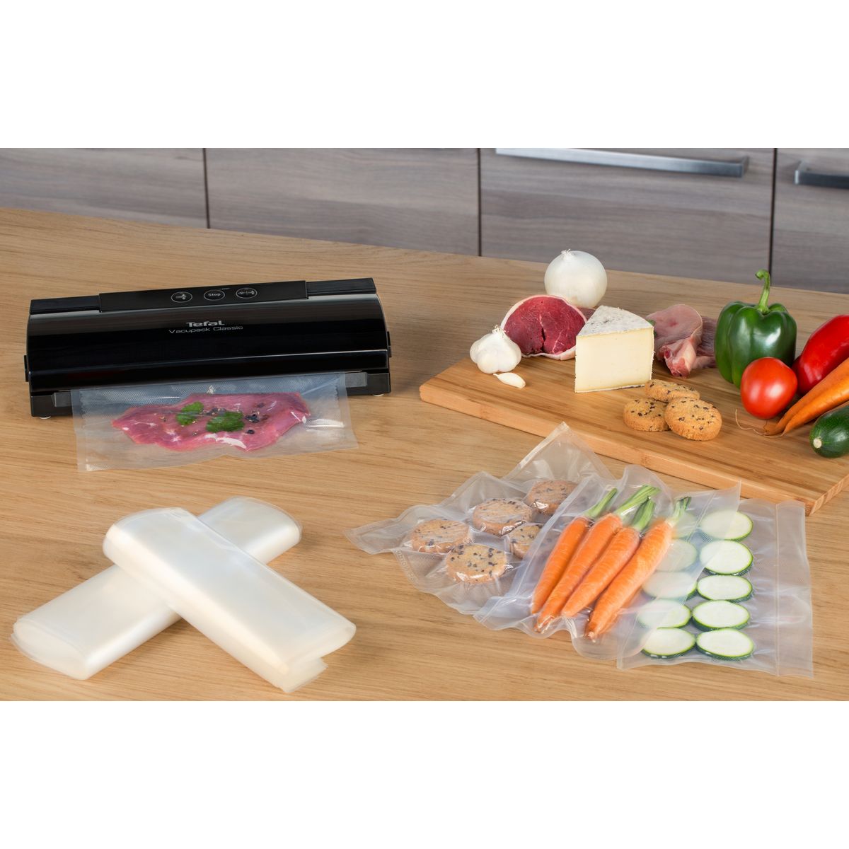 TEFAL Machine sous vide alimentaire&nbsp;Vacupack classic VT254070