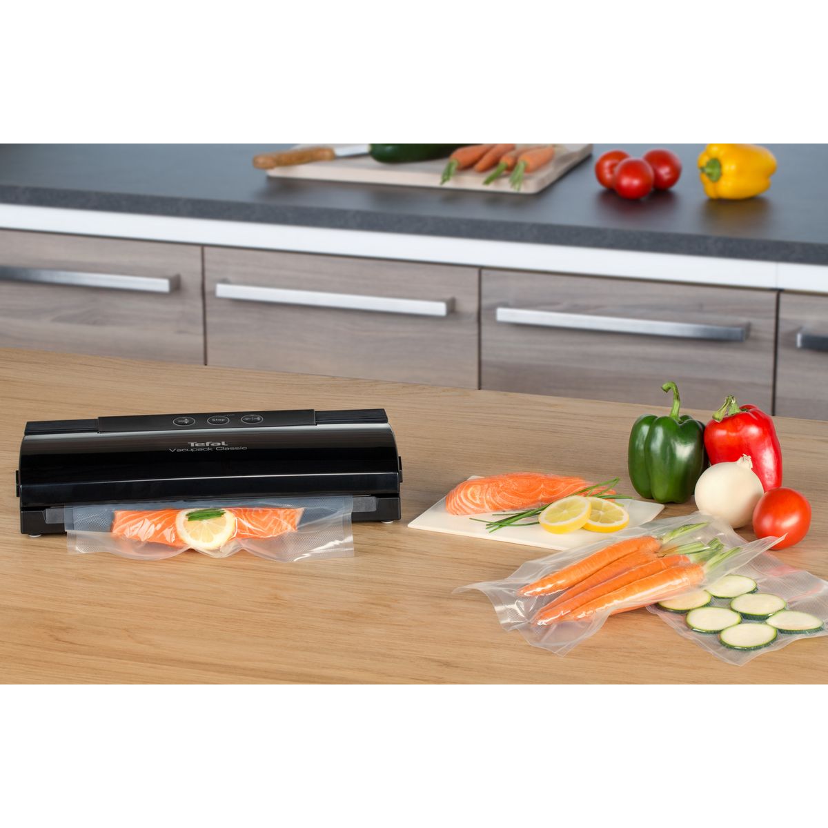 TEFAL Machine sous vide alimentaire&nbsp;Vacupack classic VT254070