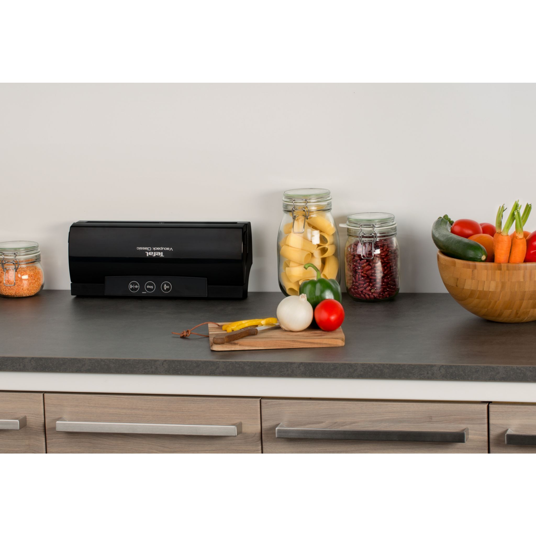 Voir la diapositive 7 : TEFAL Machine sous vide alimentaire&nbsp;Vacupack classic VT254070