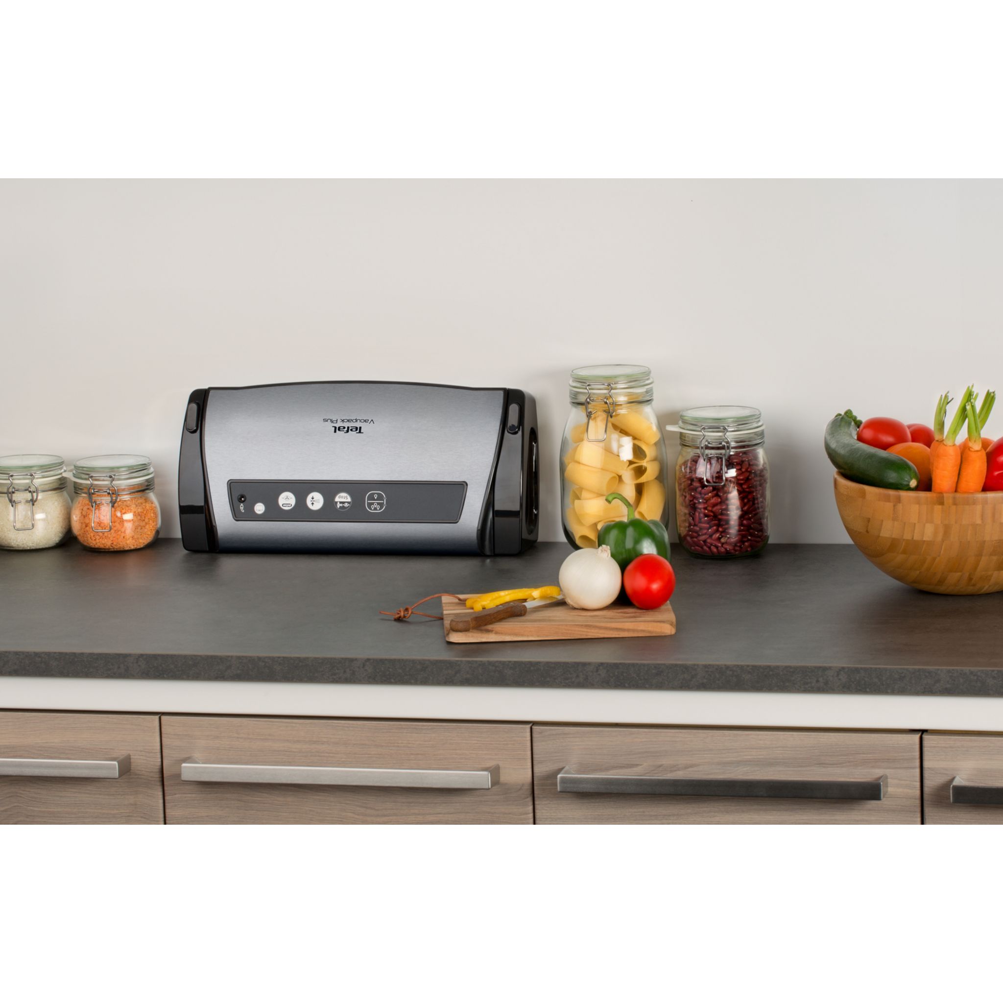 Voir la diapositive 10 : TEFAL Machine sous vide alimentaire&nbsp;Vacupack classic VT254070