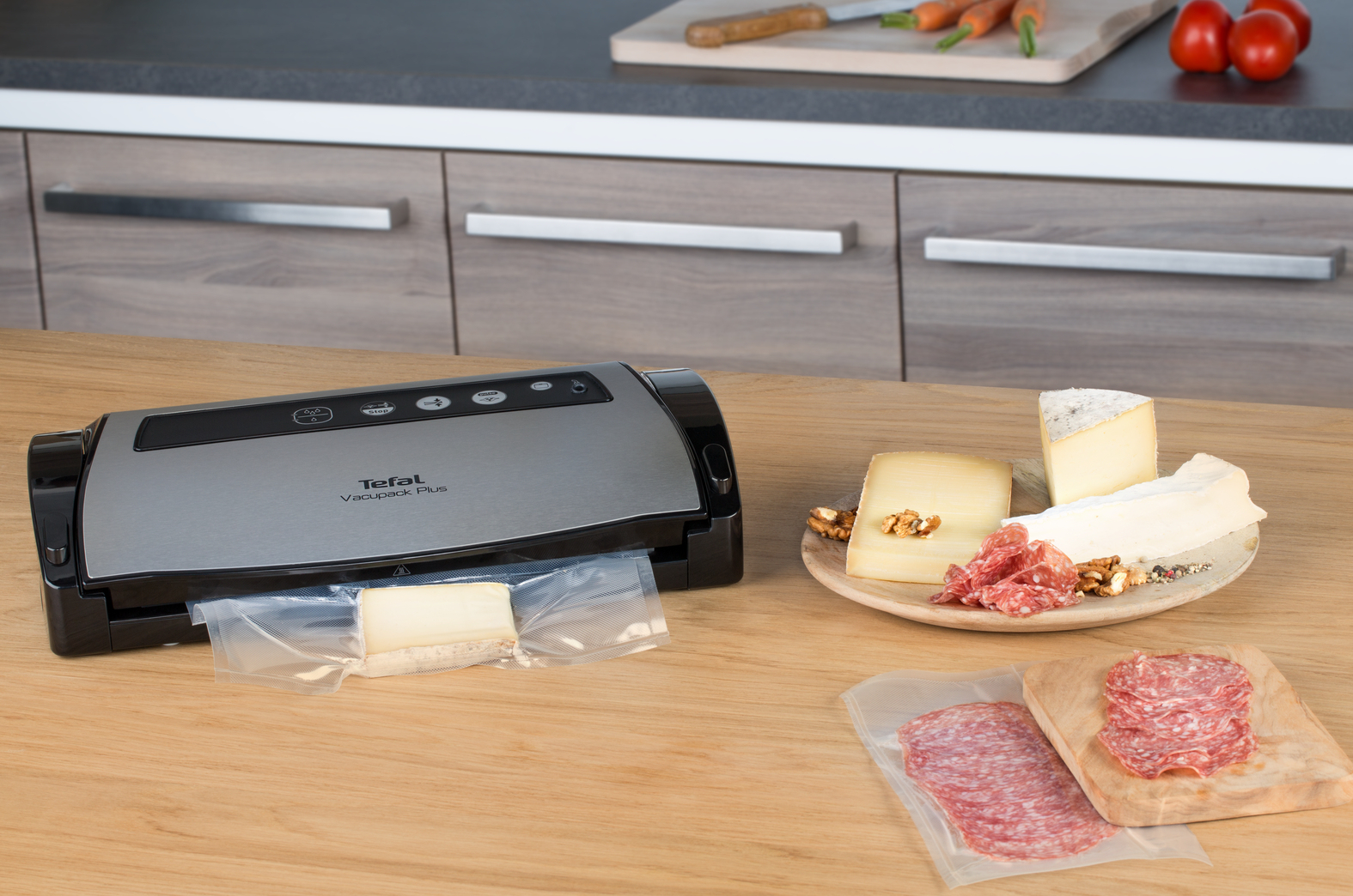 Voir la diapositive 11 : TEFAL Machine sous vide alimentaire&nbsp;Vacupack classic VT254070