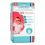 Carryboo CARRYBOO Couches écologiques dermo-sensitives taille 3 (4-9kg)