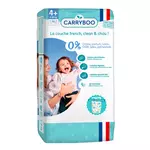 CARRYBOO Couches écologiques dermo-sensitives taille 4+ (9-20kg) 46 couches