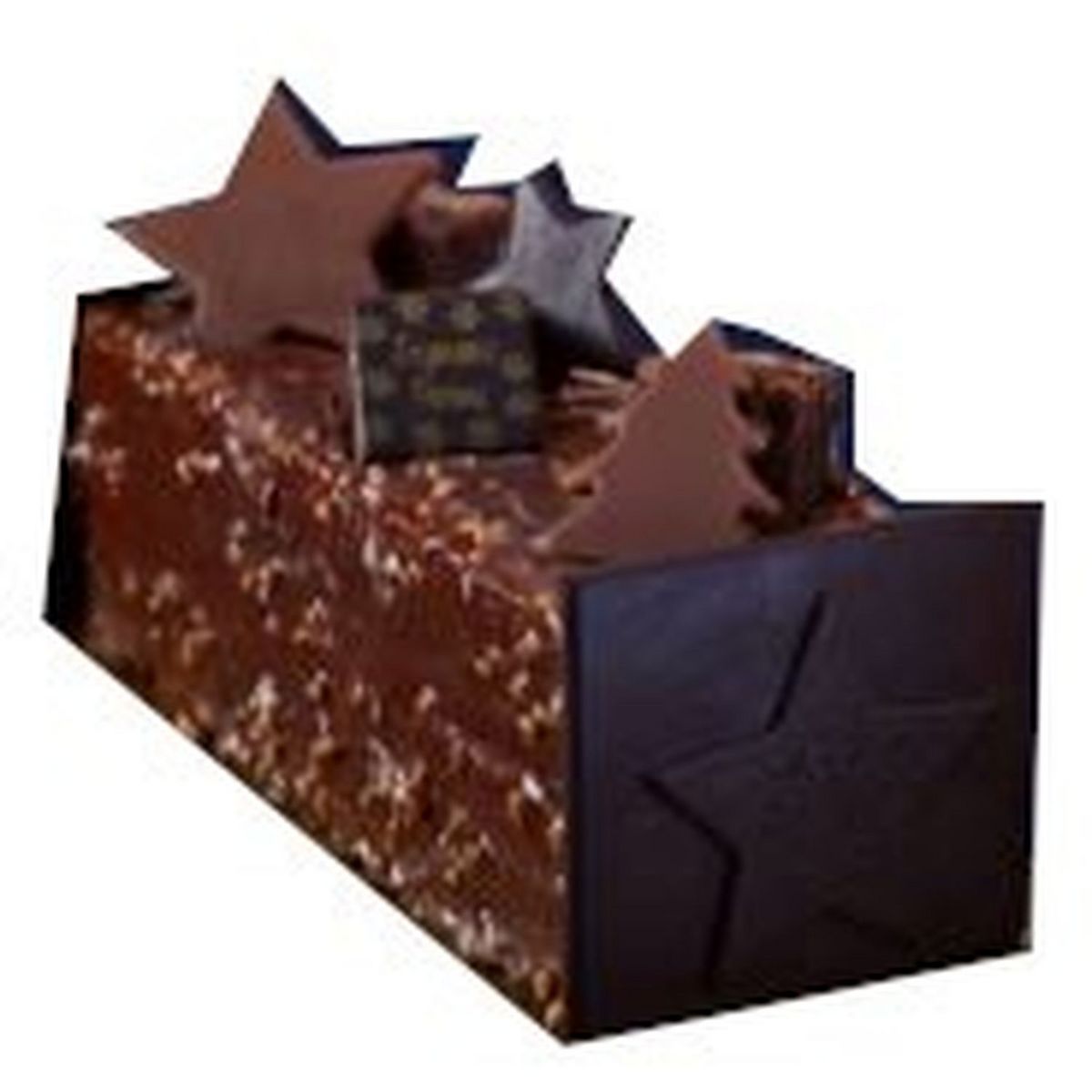 bûche brownies chocolat au lait 6/8 personnes