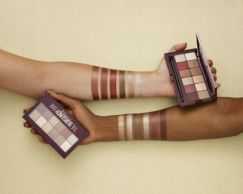 Voir la diapositive 2 : MAYBELLINE The burgundy bar fards à paupières 1 palette
