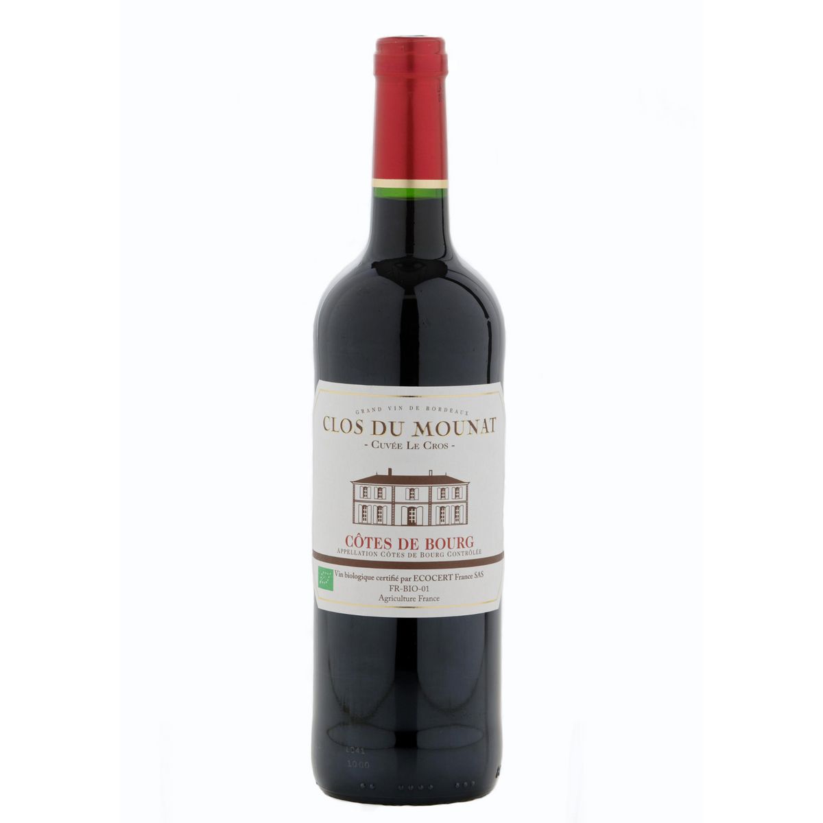 AOP Bordeaux supérieur Domaine de Birot Cuvée Aurèlie rouge bio 75cl