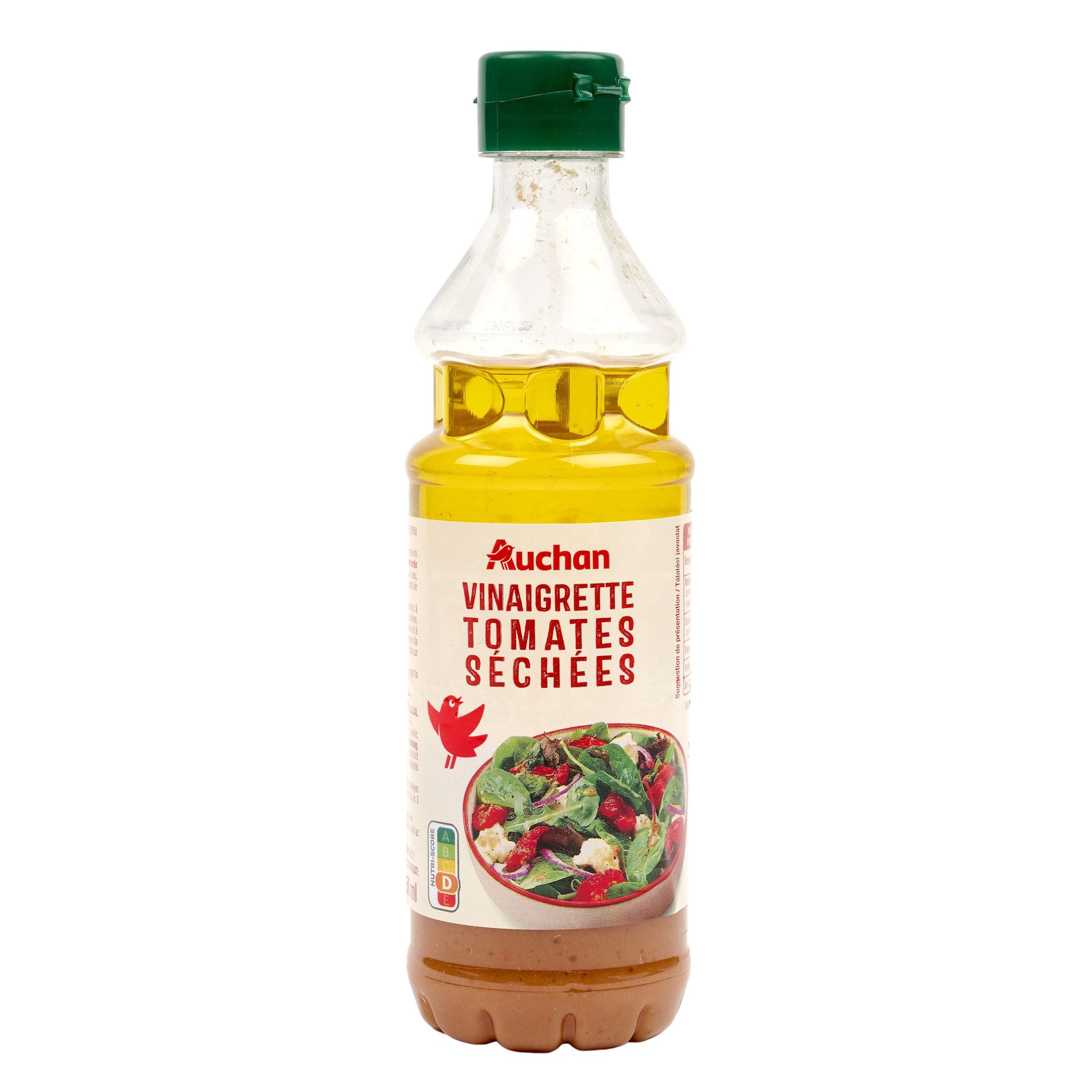 Voir la diapositive 4 : AUCHAN Vinaigrette aux tomates séchées 35cl