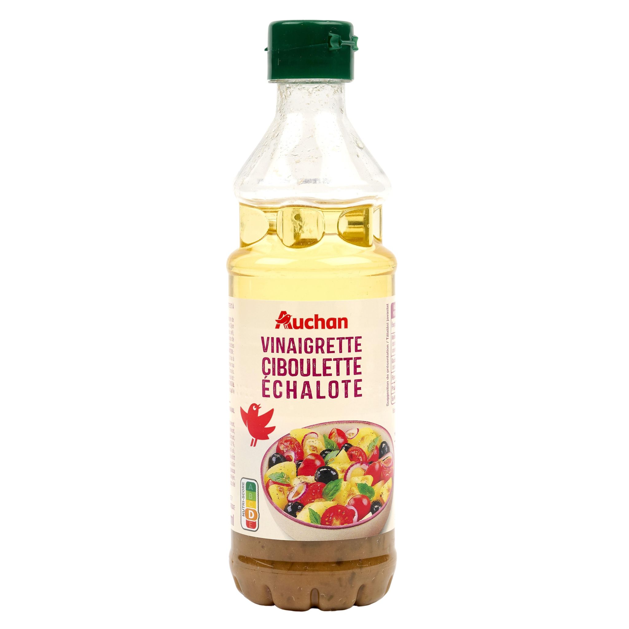 Voir la diapositive 2 : AUCHAN Vinaigrette aux échalotes et ciboulette 35cl