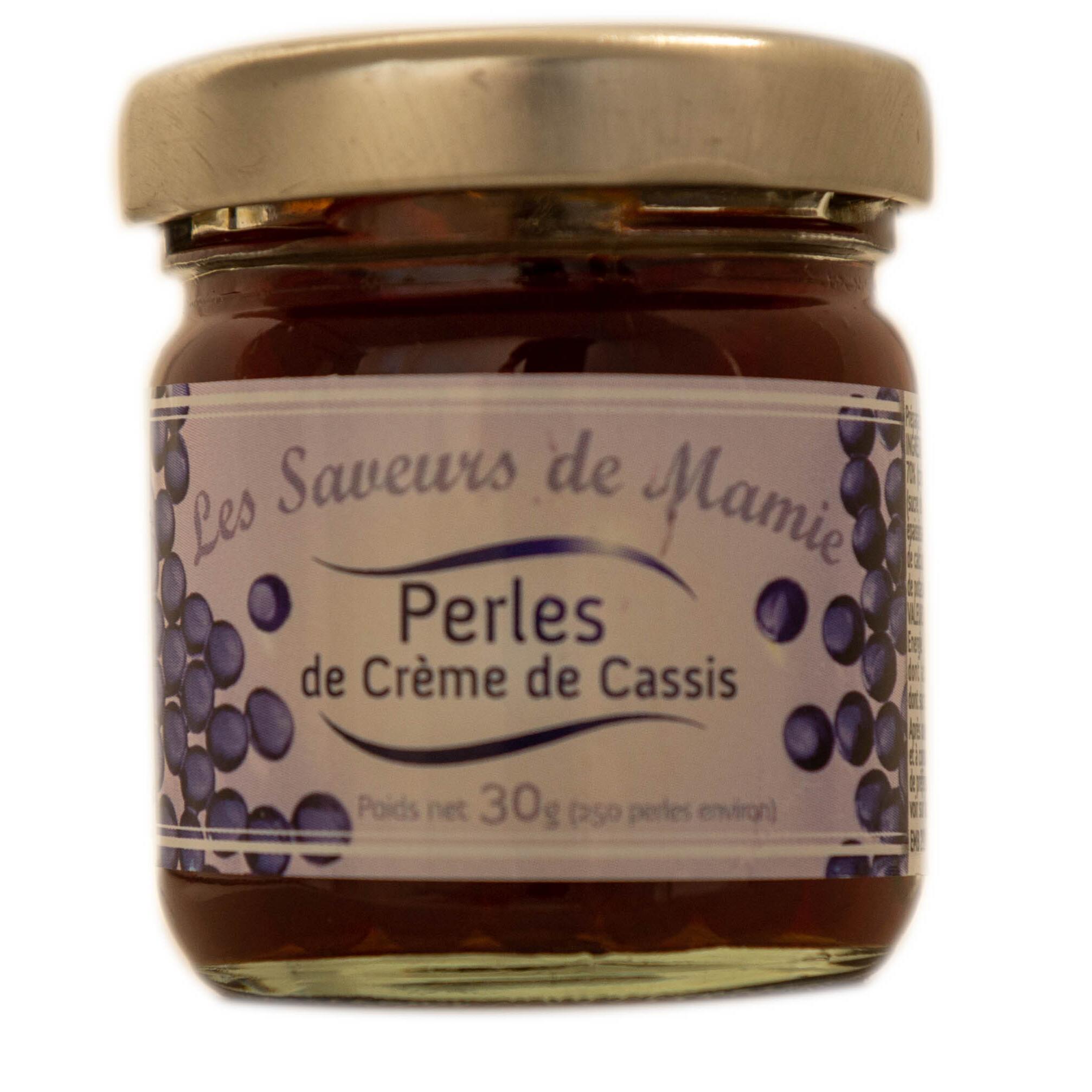 LES SAVEURS DE MAMIE Perles de crème de cassis 30g