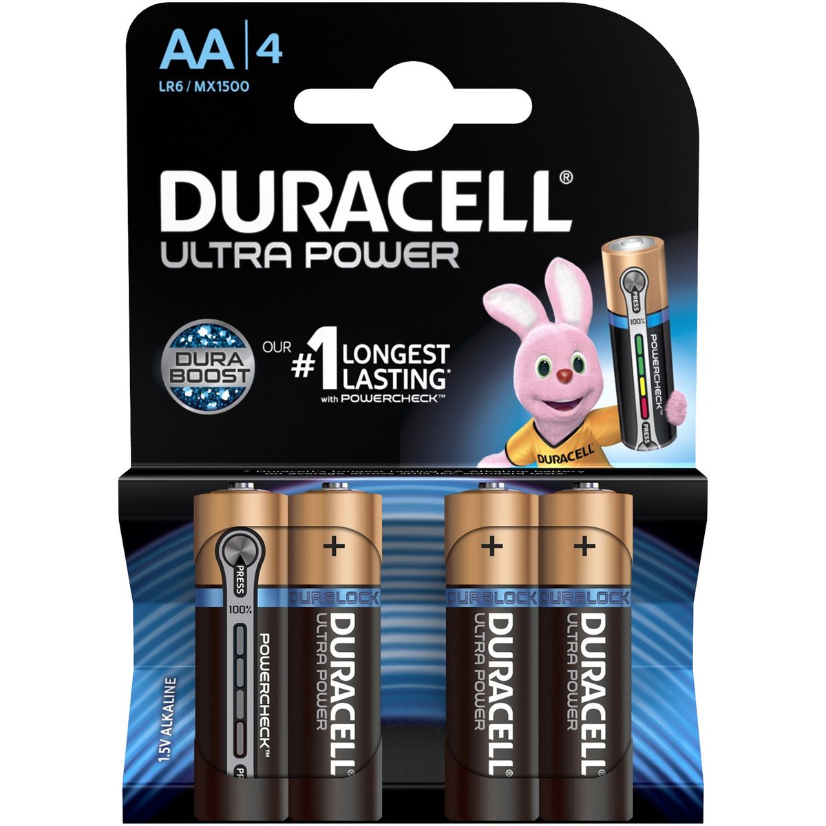 DURACELL Piles AA/LR06 ultra power