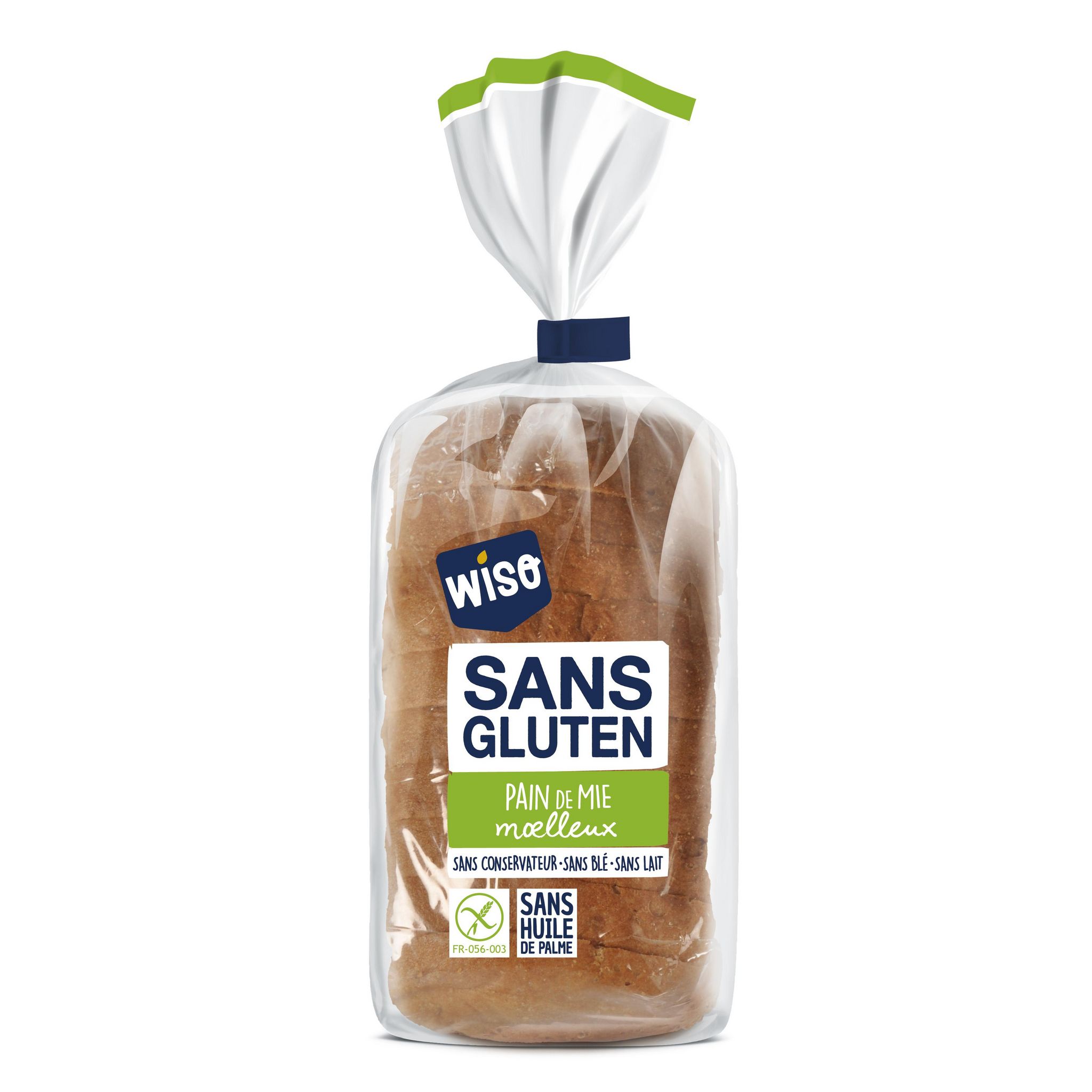 Voir la diapositive 2 : Pain de mie sans gluten 350g