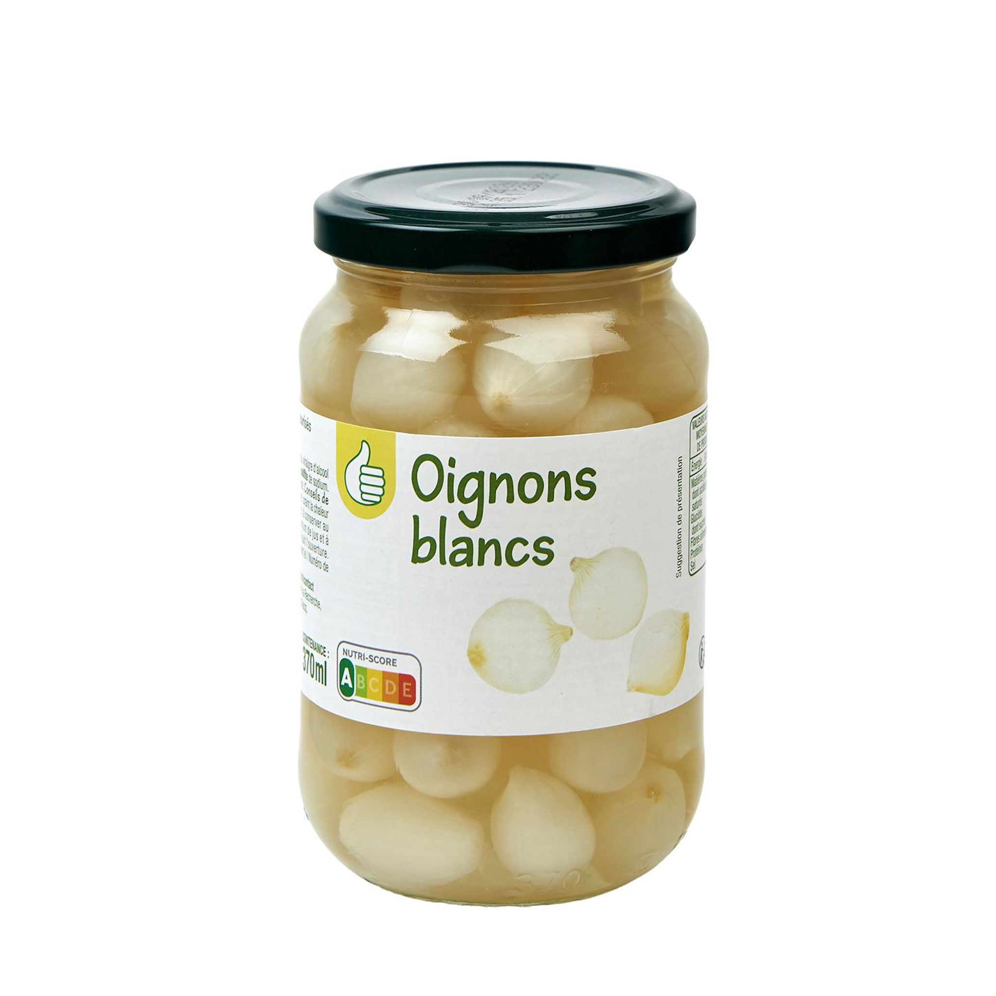 Voir la diapositive 5 : POUCE Oignons blancs 190g