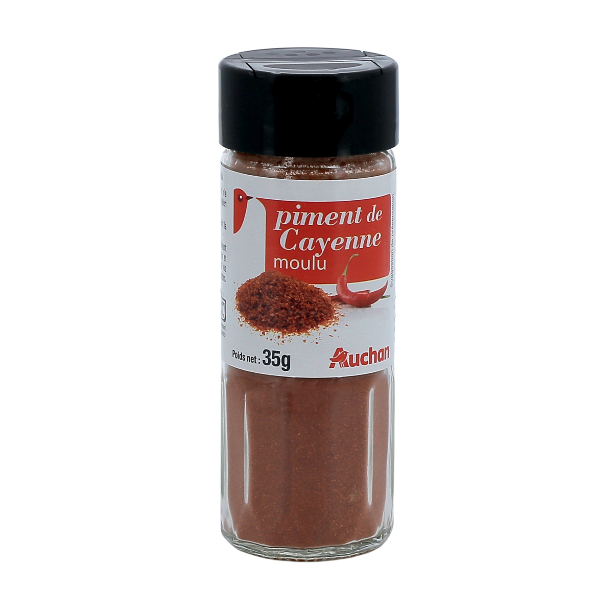 AUCHAN Piment de Cayenne moulu 35g