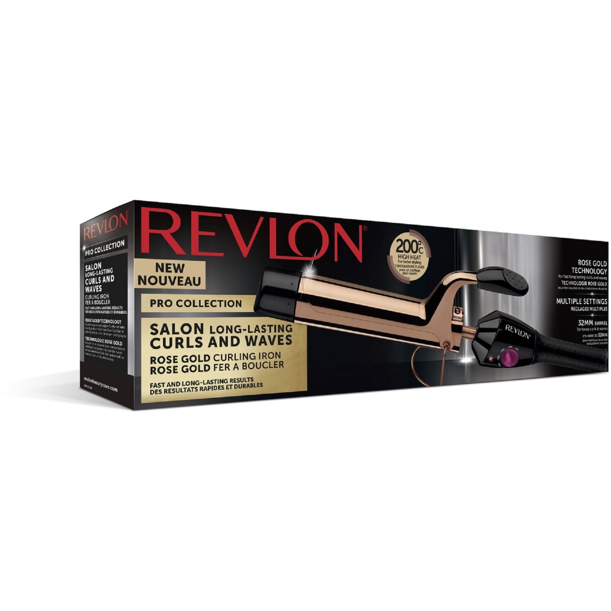 Voir la diapositive 2 : REVLON Boucleur RVIR1159E 24M - Noir