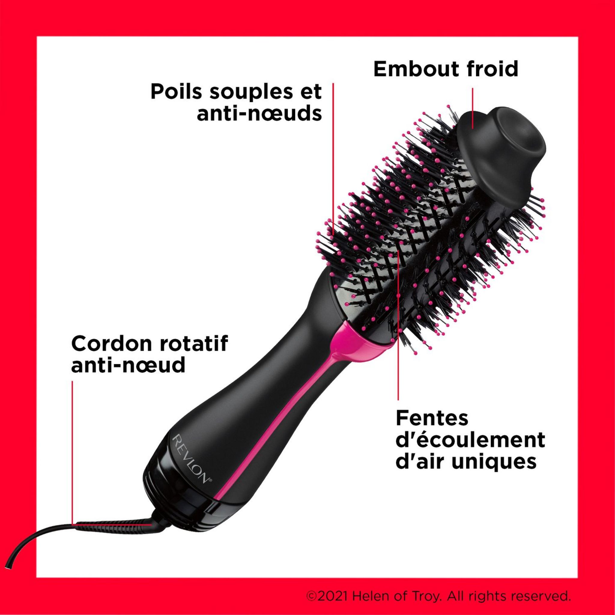 Voir la diapositive 4 : REVLON Brosse soufflante RVDR5222E