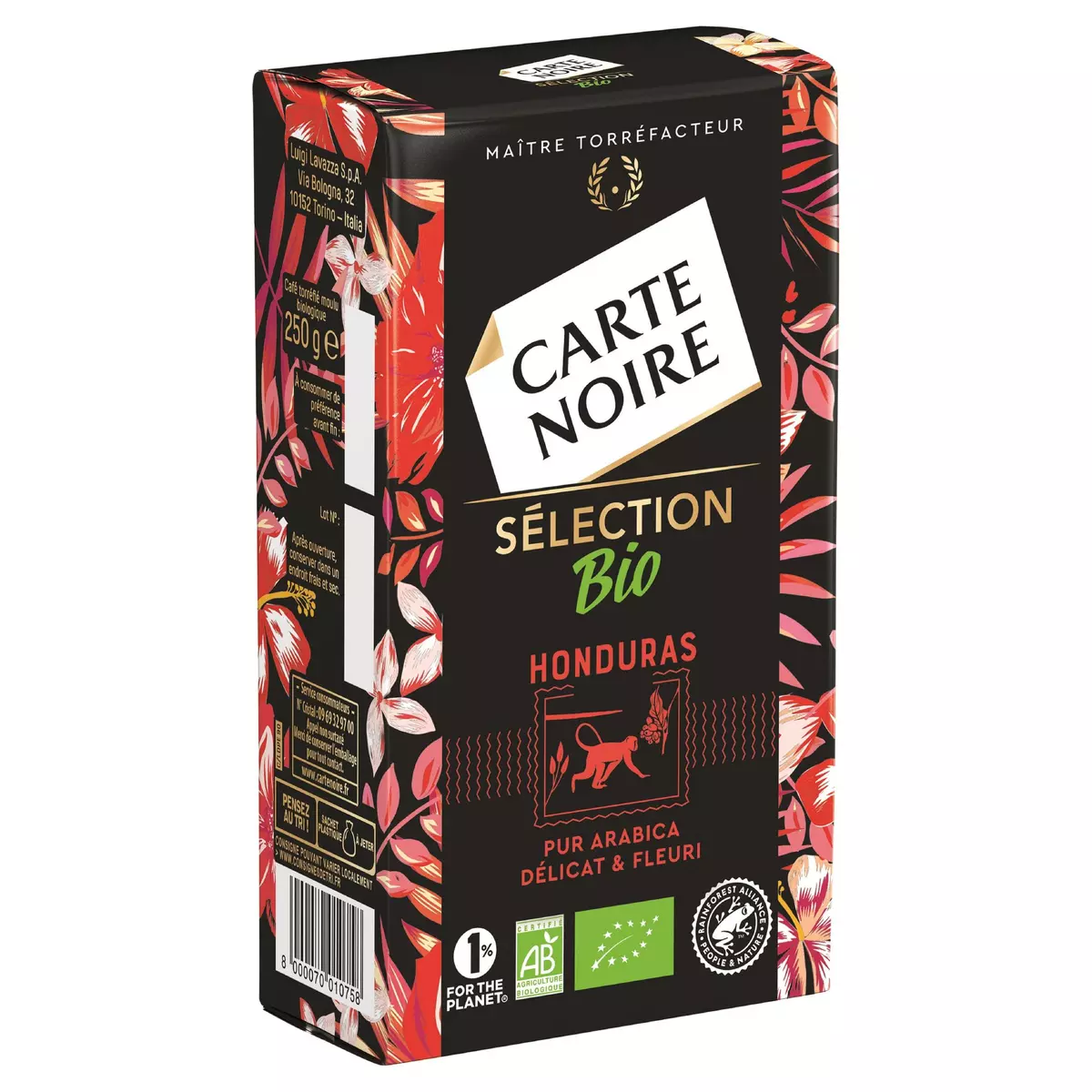 CARTE NOIRE Café bio moulu Honduras 250g