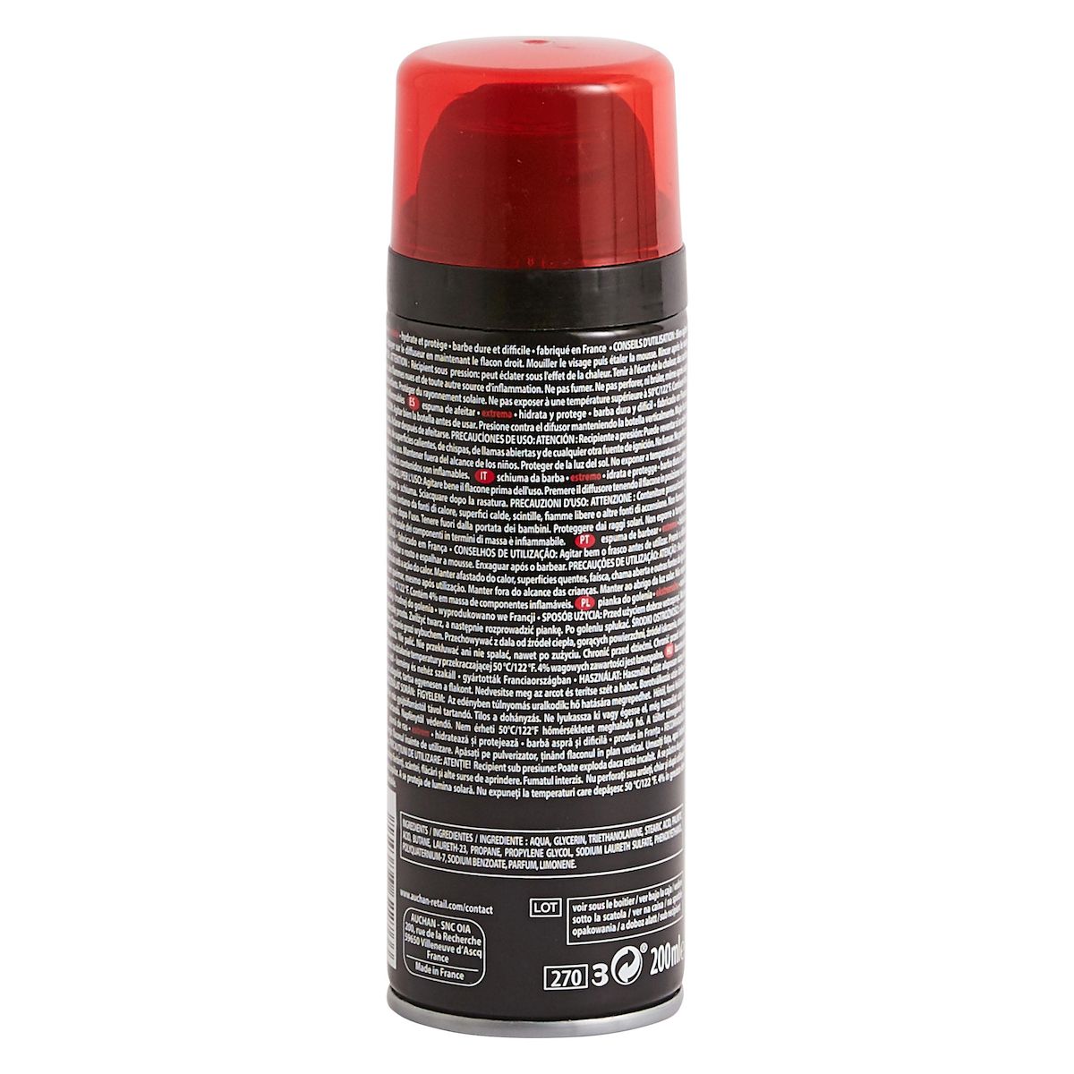 COSMIA MEN Mousse à raser hydrate et protège 200ml