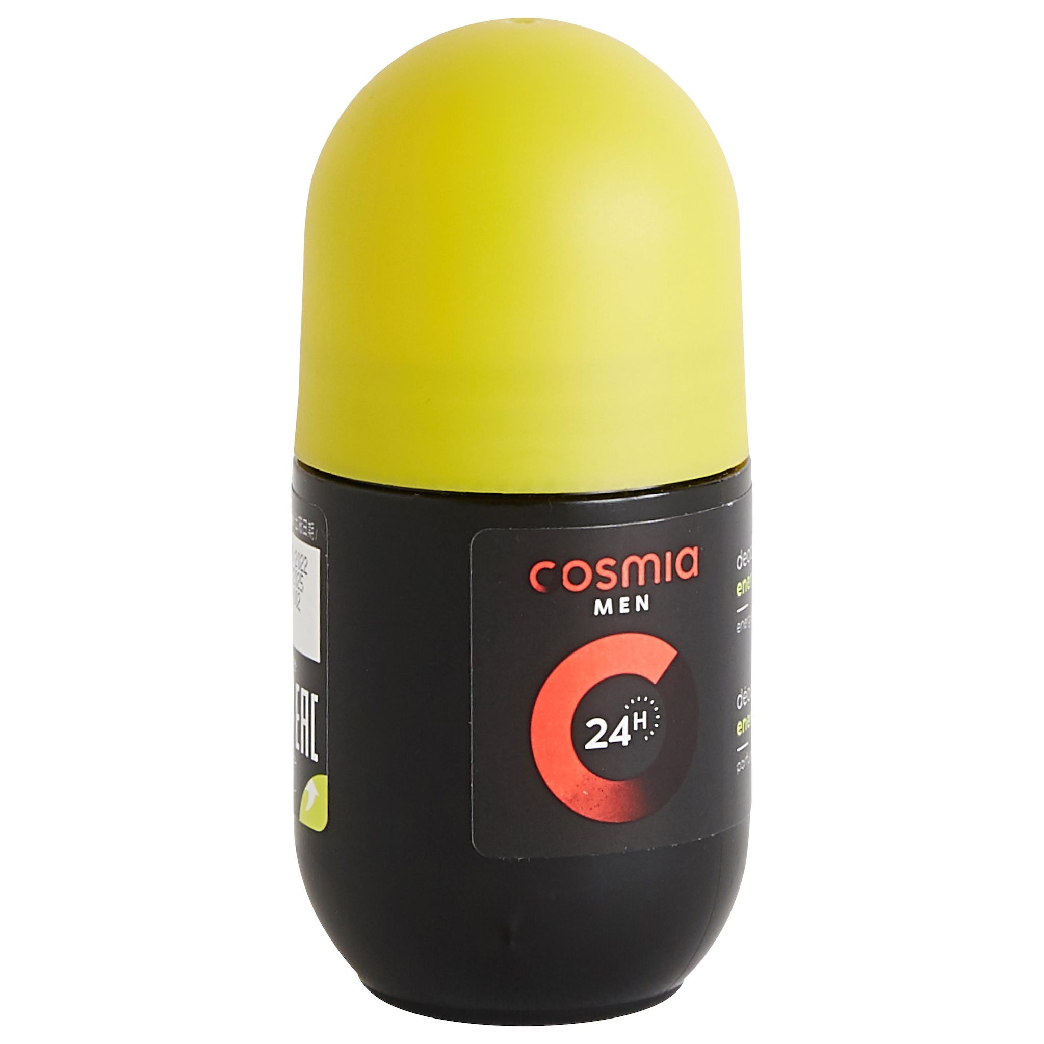 Voir la diapositive 2 : COSMIA MEN Déodorant bille homme parfum énergisant 50ml