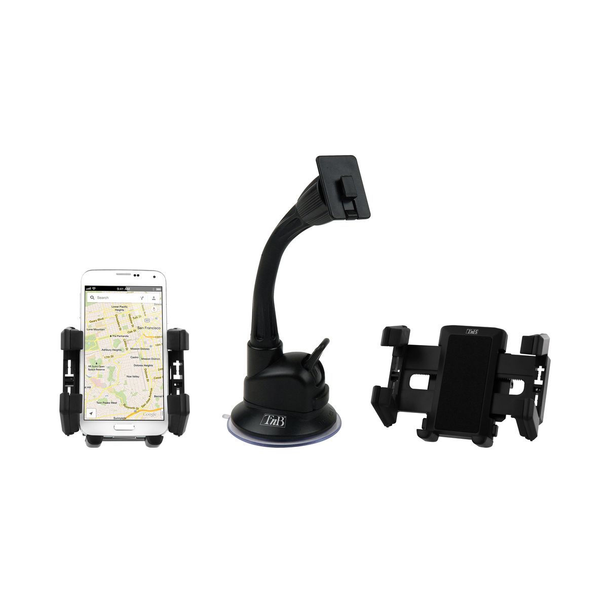 TNB Support à ventouse 17 cm