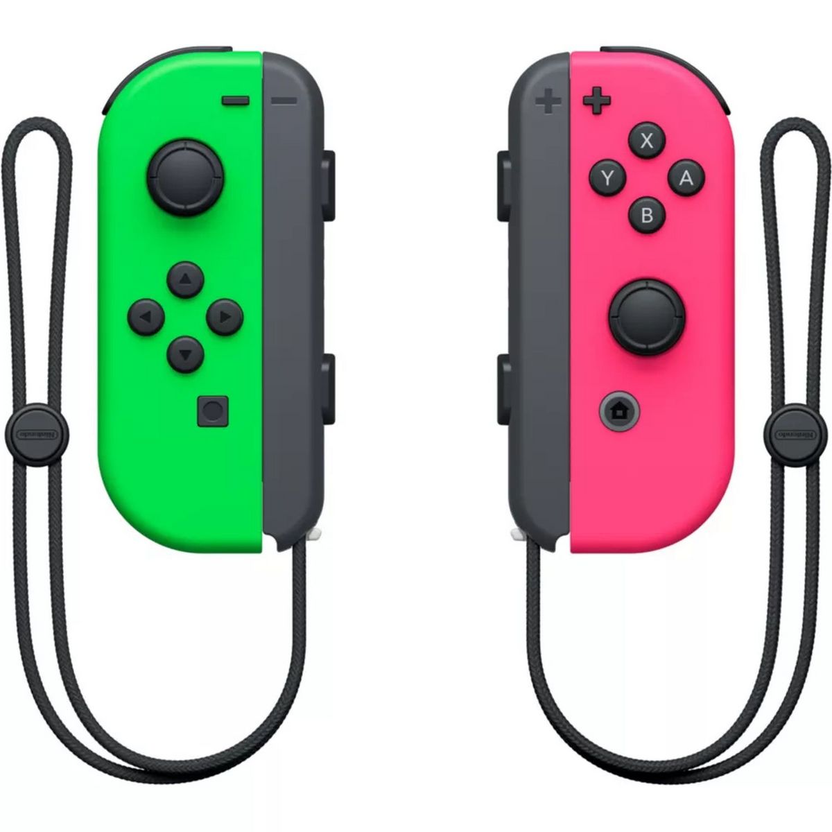 NINTENDO Paire de Manettes Joy-Con Vert/Rose Nintendo Switch