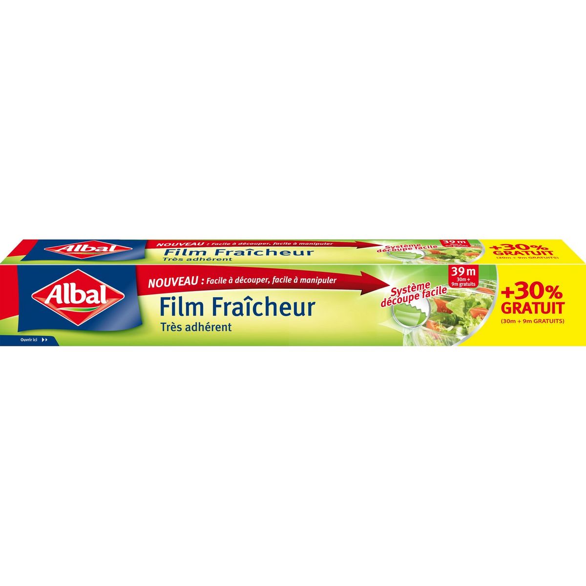 ALBAL Film fraicheur rouleau 30m +30% offert