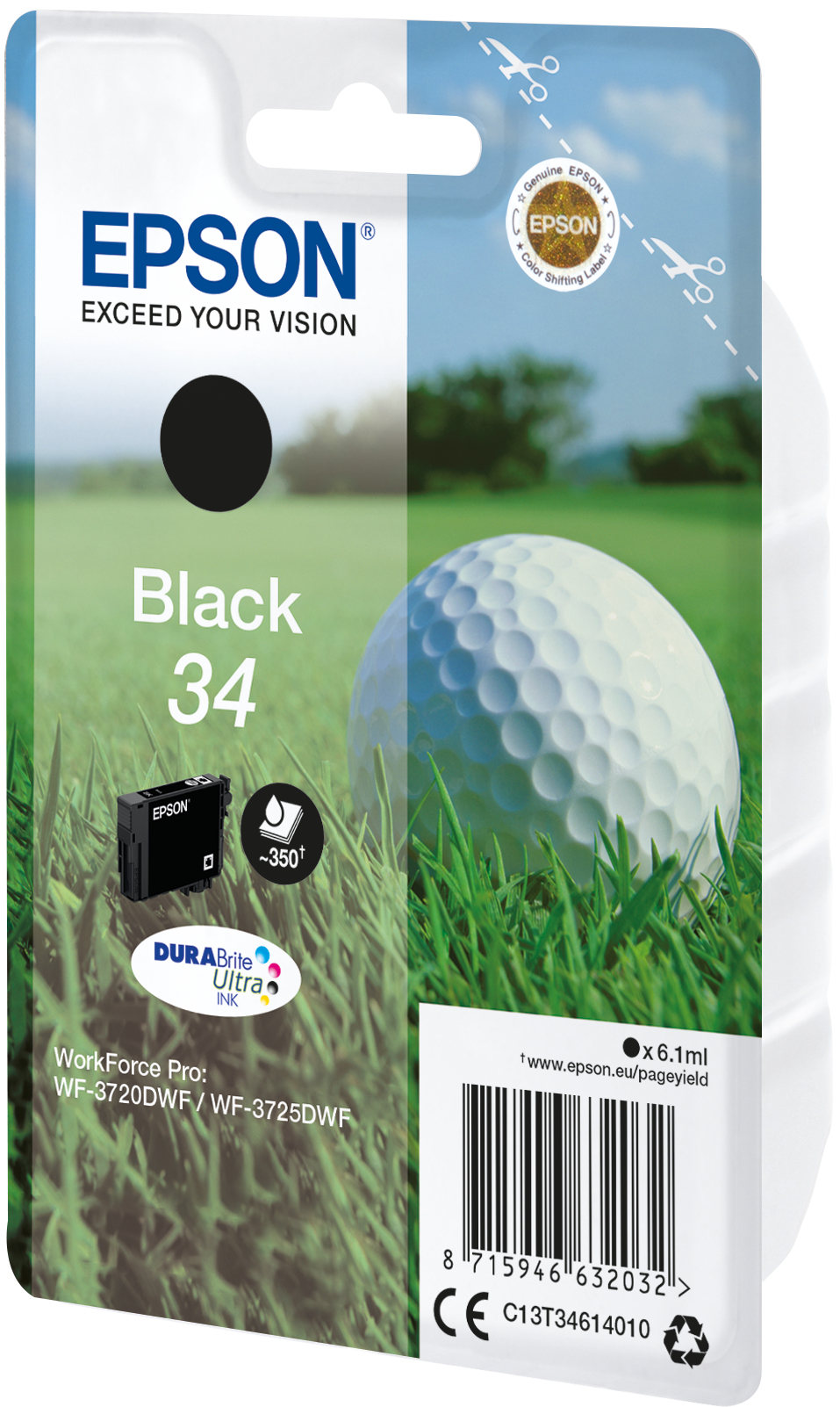 Voir la diapositive 2 : EPSON Cartouche d'encre DURABrite T3461