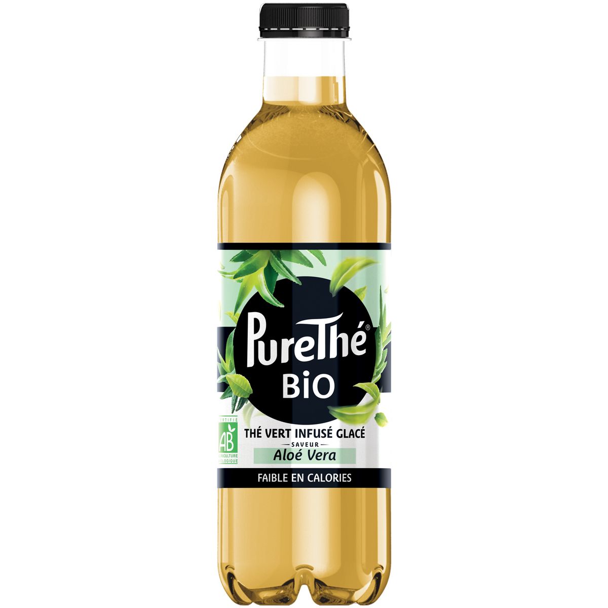 PURE THE Thé vert infusé glacé à l'aloé vera 1l