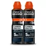 L'OREAL Men Expert déodorant spray 48h homme 5en1 anti-transpirant 2x200ml