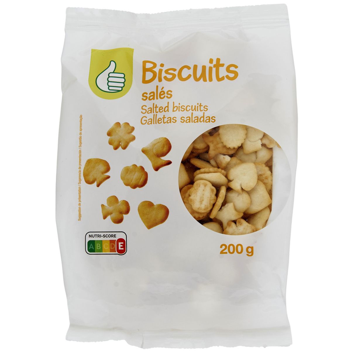 POUCE Assortiment de biscuits salés 200g