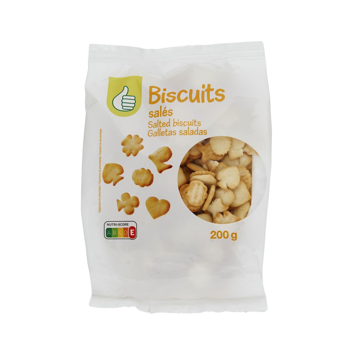 POUCE Assortiment de biscuits salés 200g