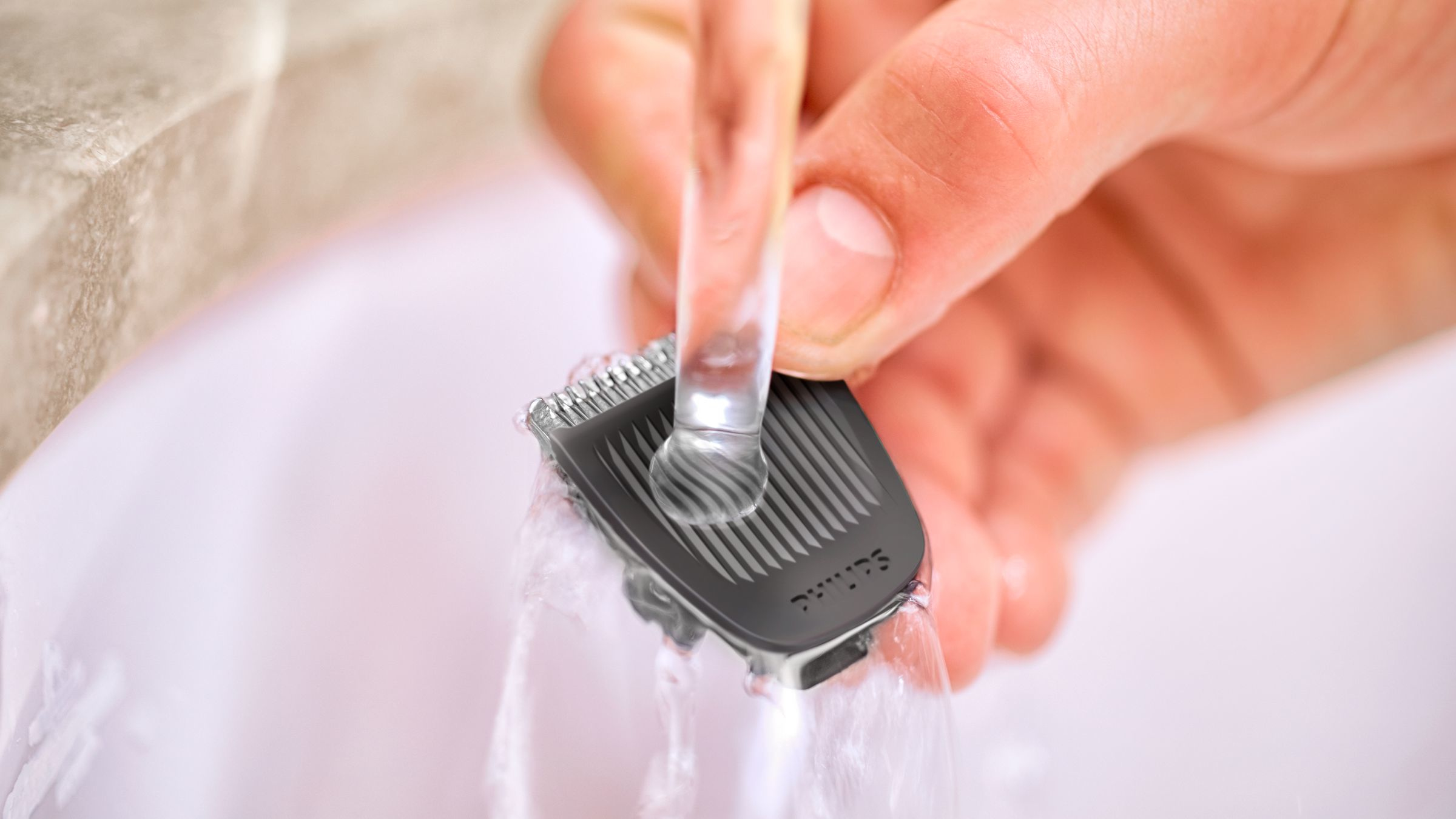 Voir la diapositive 4 : PHILIPS Tondeuse barbe et cheveux 8-en-1 sans fil Multigroom series 3000 - Noir