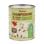 Voir la diapositive 2 : AUCHAN Champignons de Paris émincés 460g