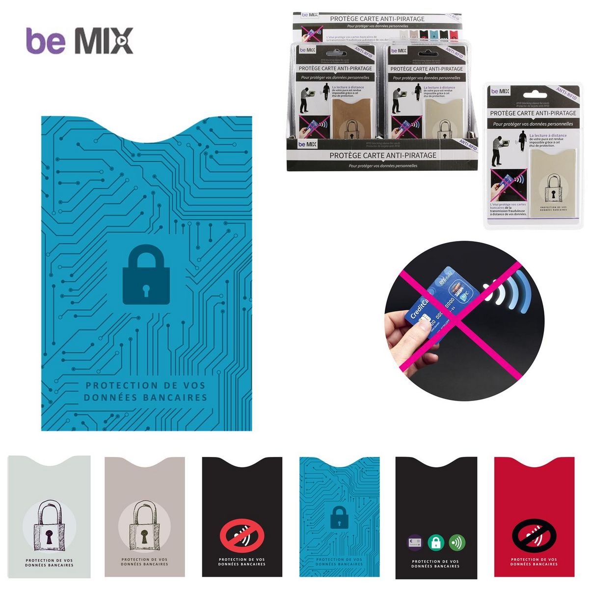 CMP Etui protège carte anti-piratage - HT1091