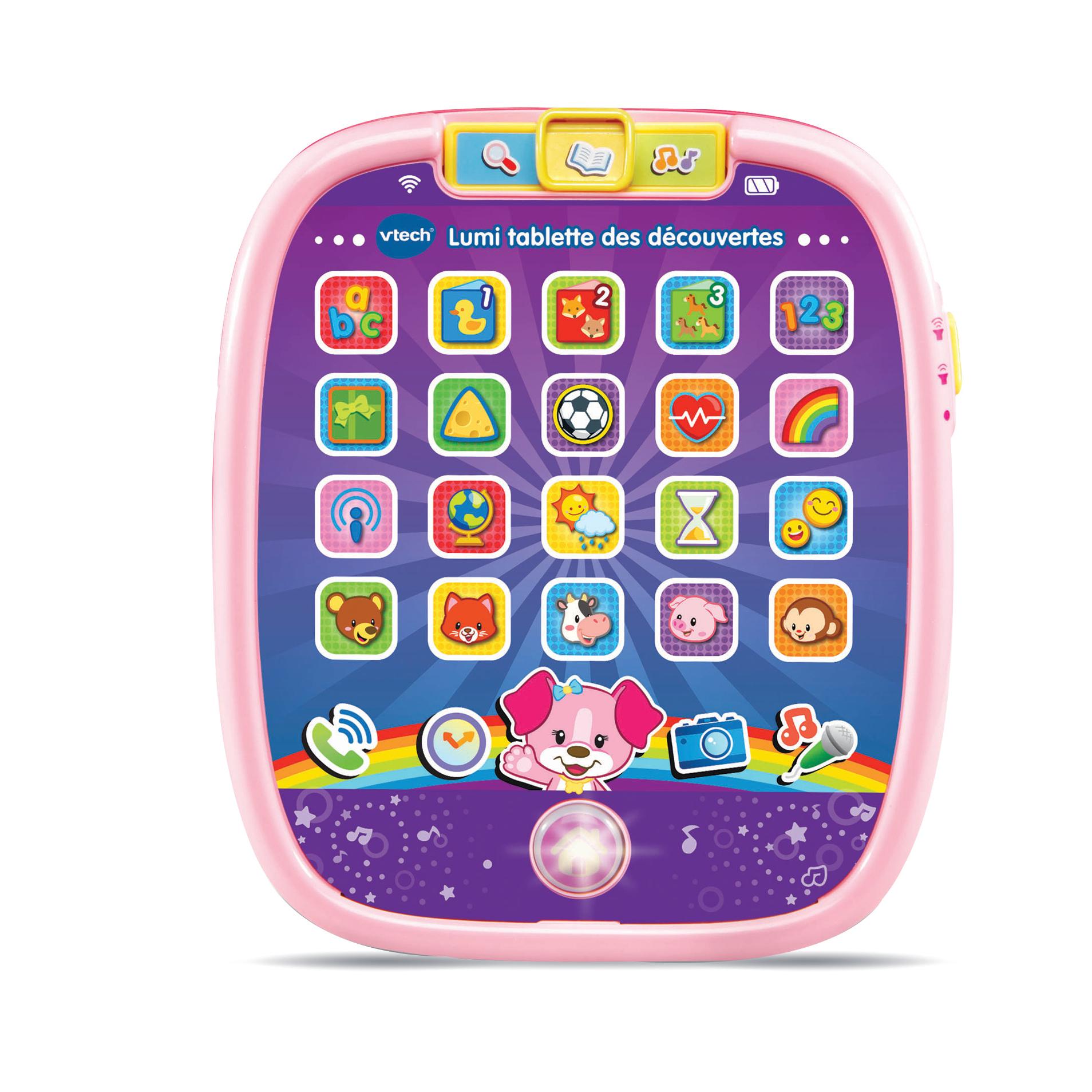 Voir la diapositive 7 : VTECH Lumi Tablette Découverte - Rose