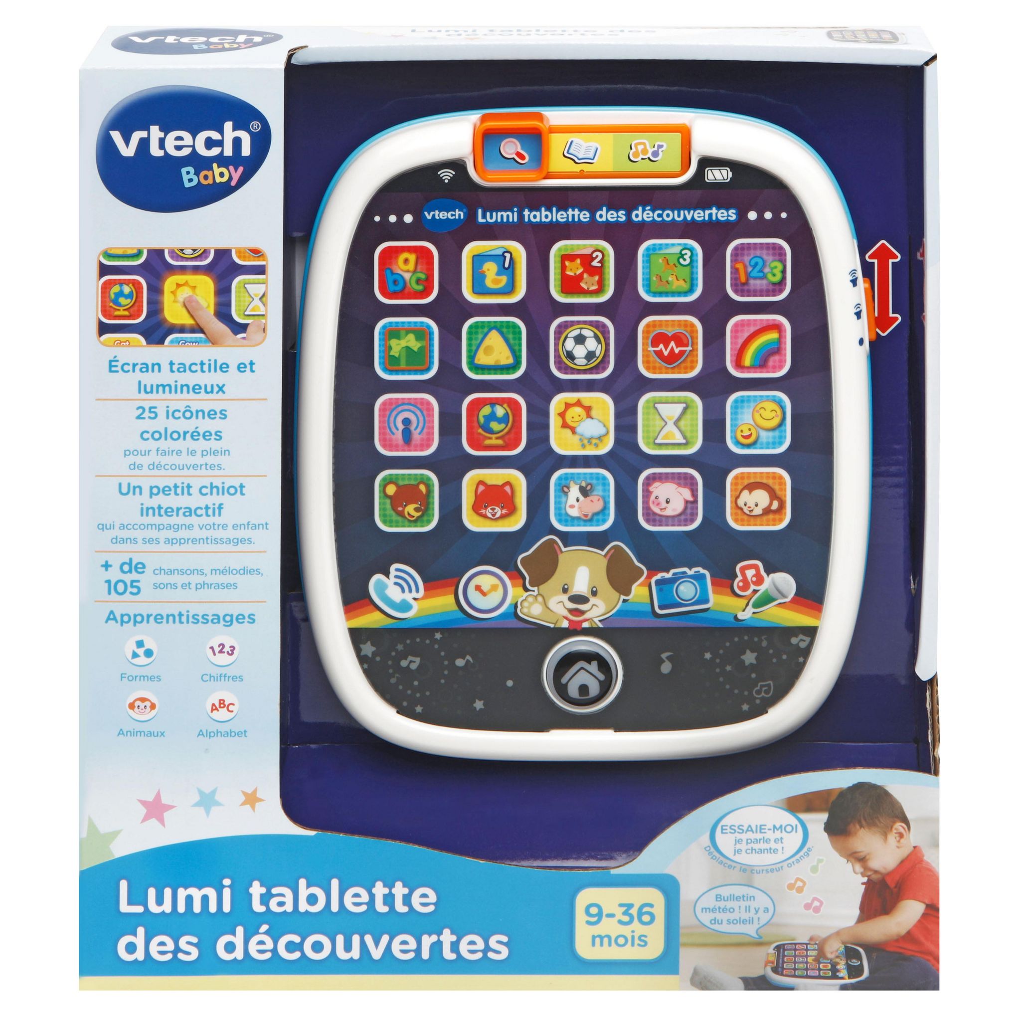 Voir la diapositive 5 : VTECH Lumi Tablette Découverte - Bleu