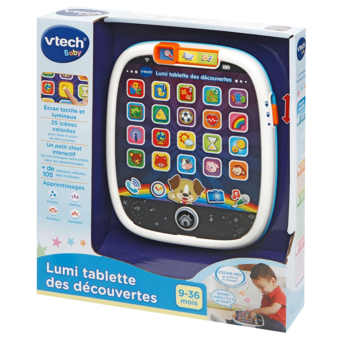 VTECH Lumi Tablette Découverte - Bleu