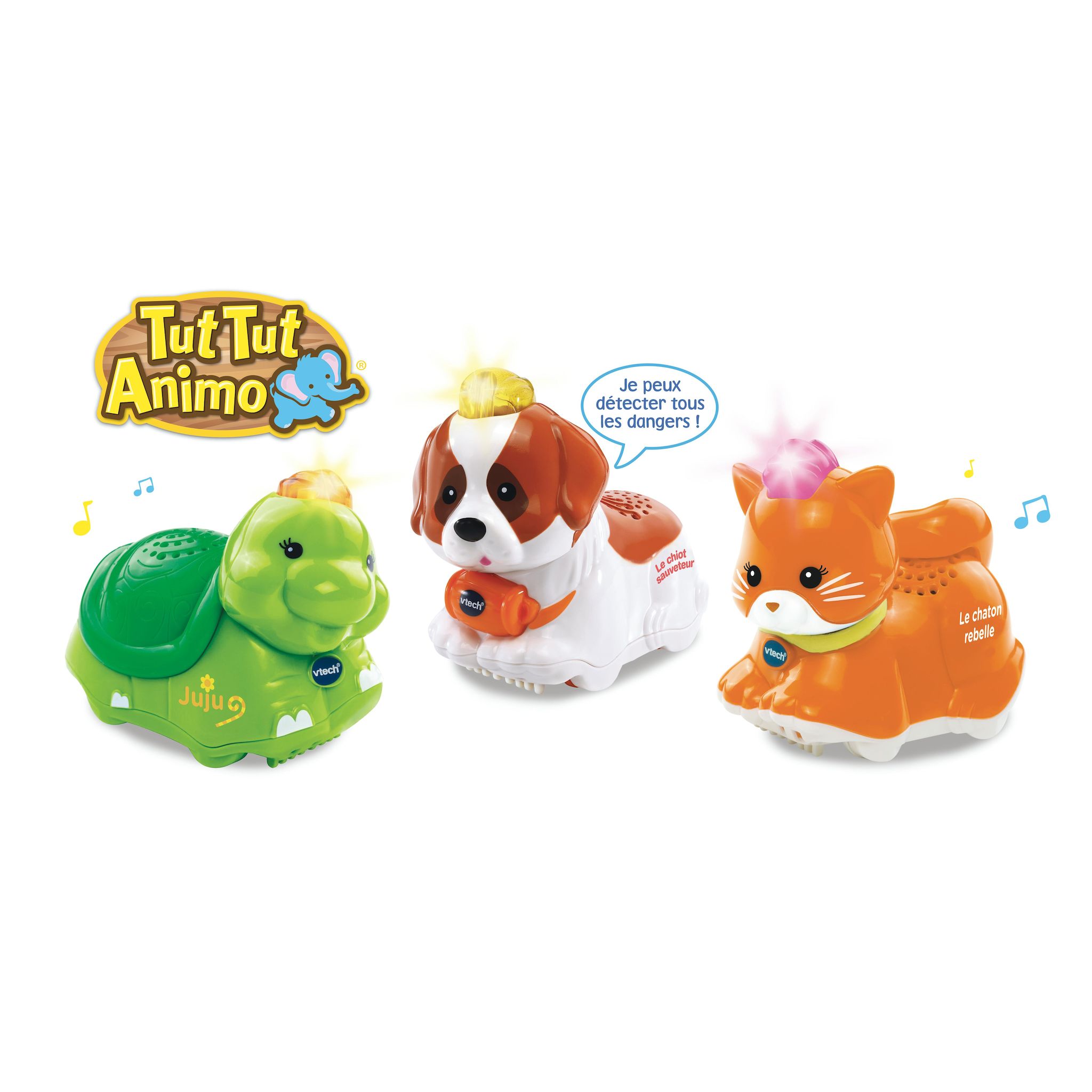 VTECH Coffret trio Domestiques Tut Tut Animaux