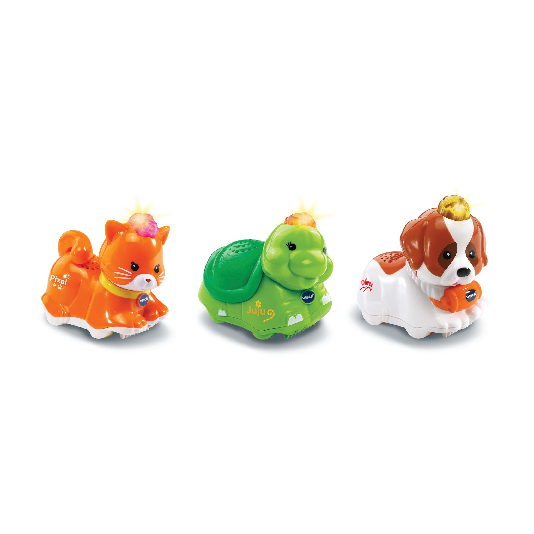 Voir la diapositive 6 : VTECH Coffret trio Domestiques Tut Tut Animaux