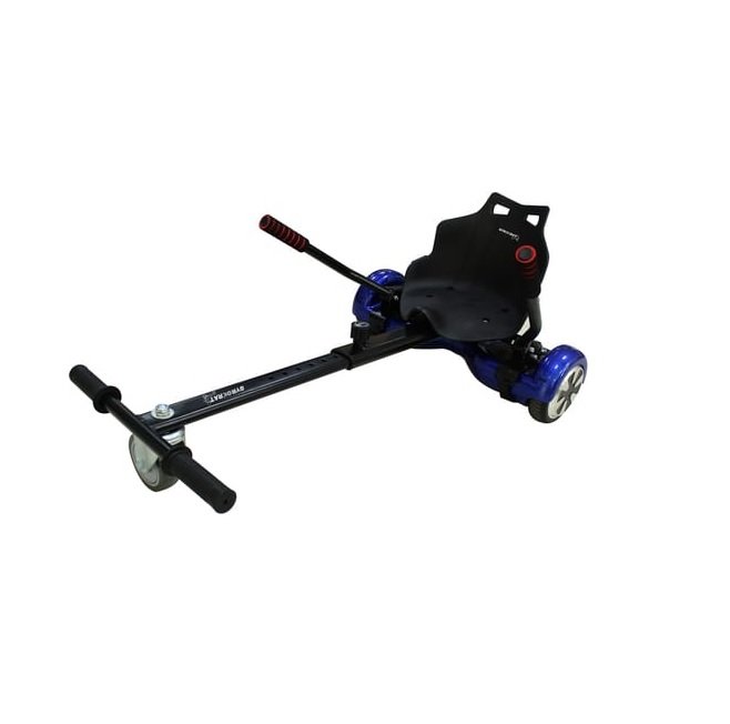 Voir la diapositive 2 : GYROBOARDER Kart pour hoverboard avec siège - Noir