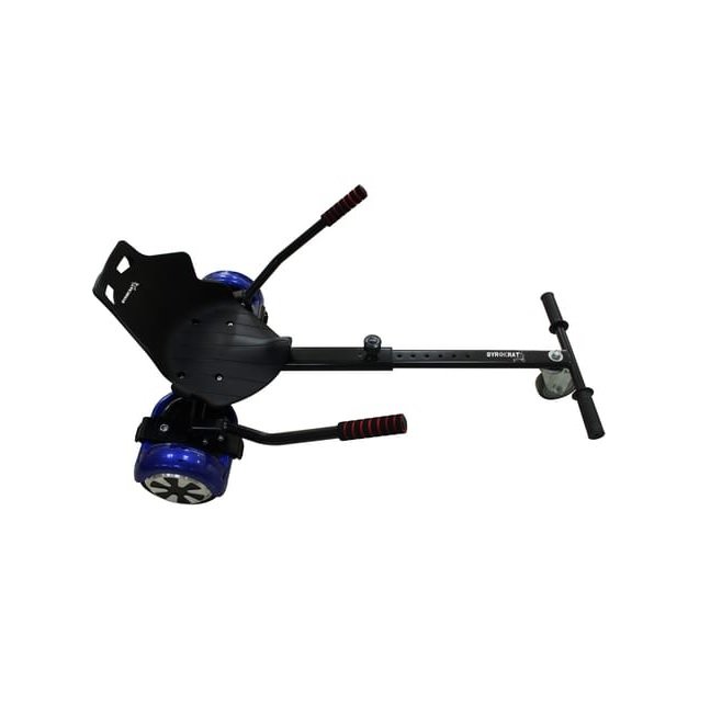 Voir la diapositive 3 : GYROBOARDER Kart pour hoverboard avec siège - Noir