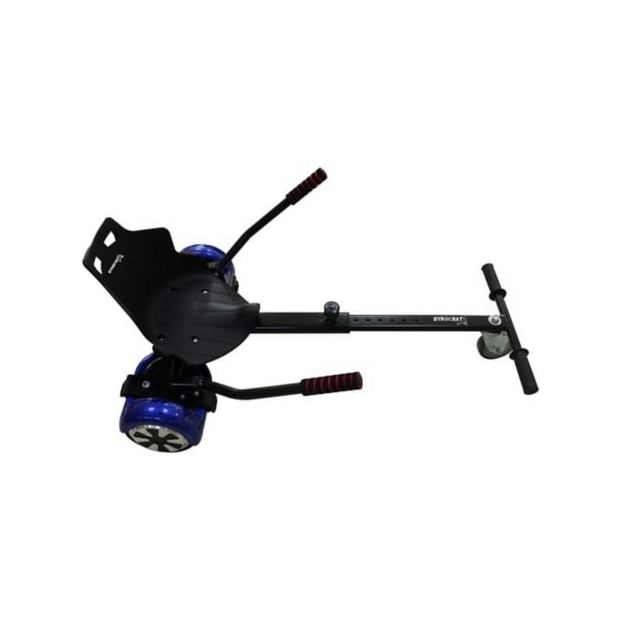 Voir la diapositive 3 : GYROBOARDER Kart pour hoverboard avec siège - Noir