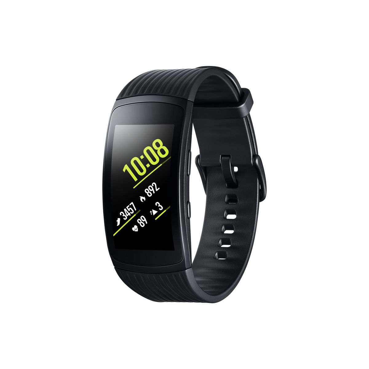 SAMSUNG Bracelet connecté - Gear Fit2 Pro - Bluetooth - Noir - Taille L