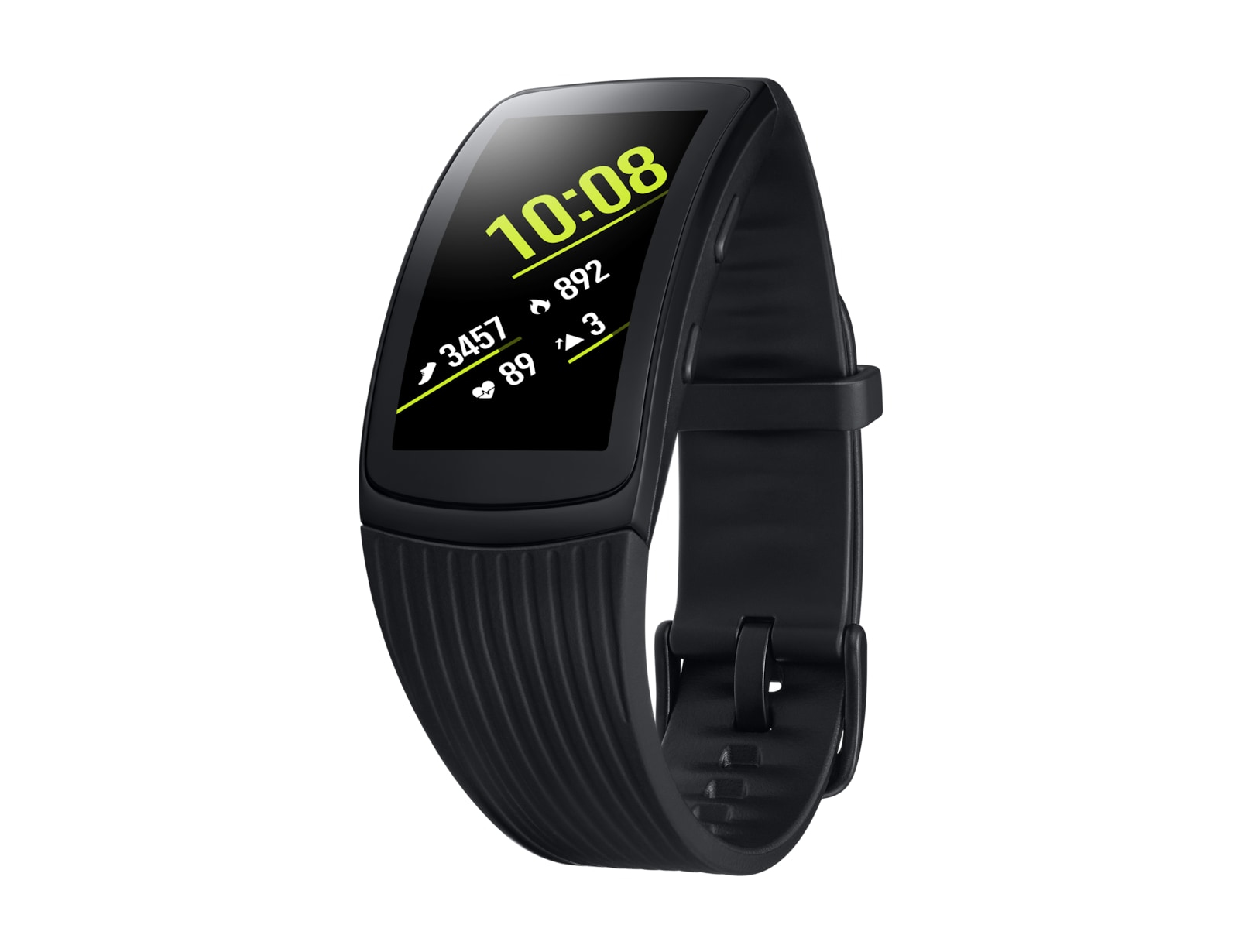 Voir la diapositive 13 : SAMSUNG Bracelet connecté - Gear Fit2 Pro - Bluetooth - Noir - Taille L