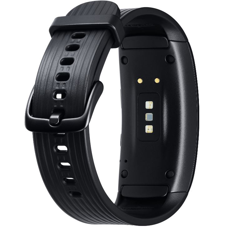 Voir la diapositive 3 : SAMSUNG Bracelet connecté - Gear Fit2 Pro - Bluetooth - Noir - Taille L