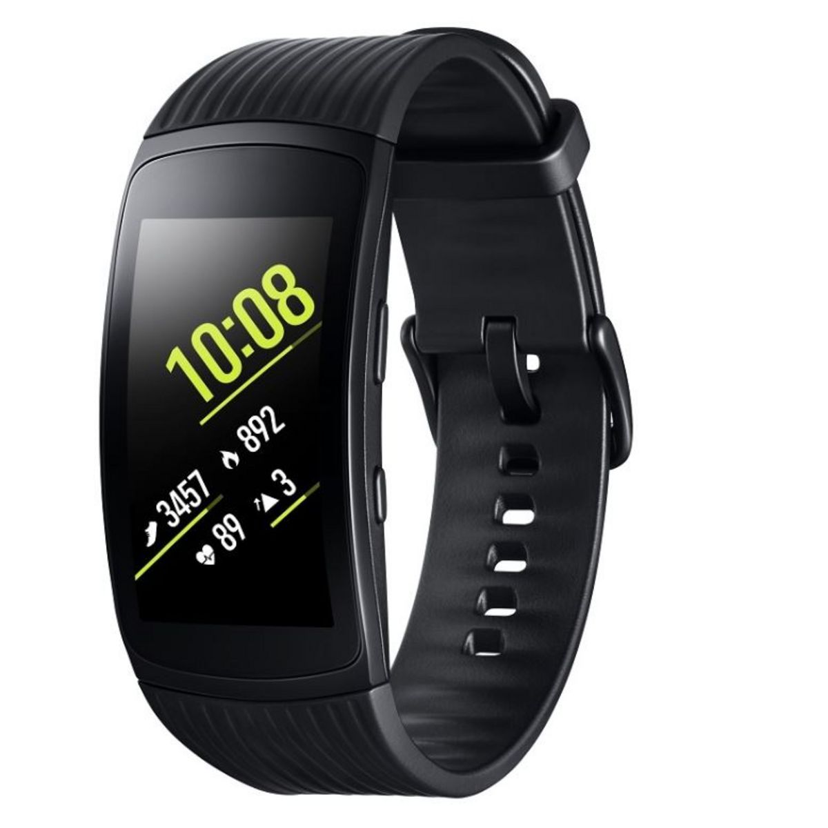 SAMSUNG Bracelet connecté - Gear Fit2 Pro - Bluetooth - Noir - Taille L