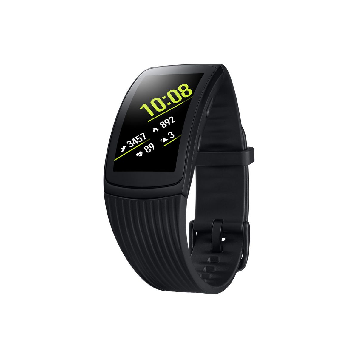 SAMSUNG Bracelet connecté - Gear Fit2 Pro - Bluetooth - Noir - Taille L