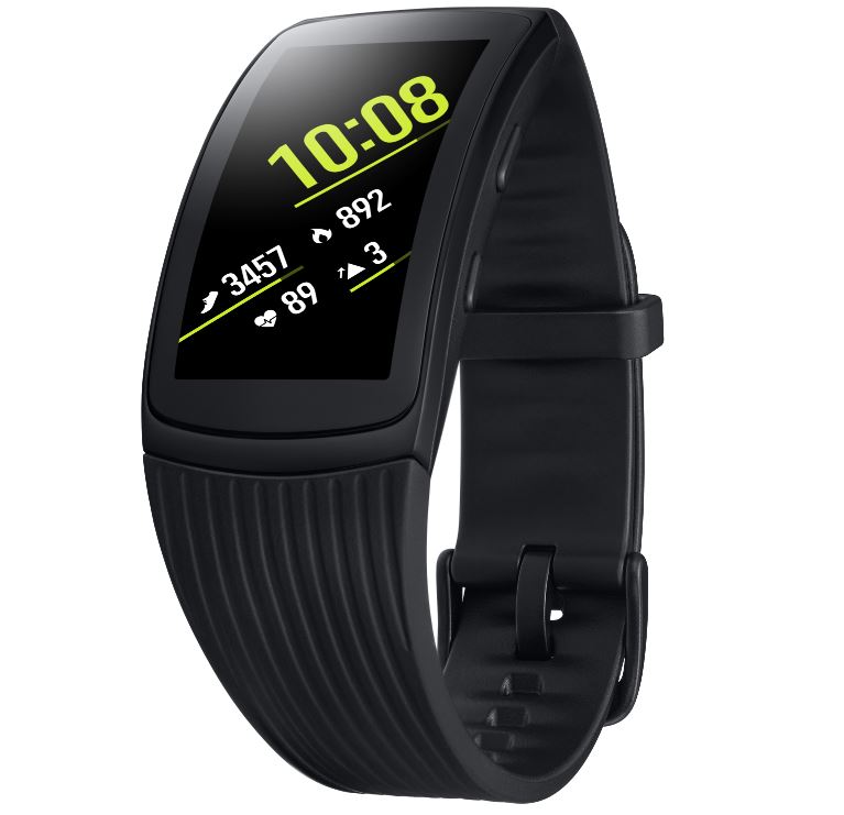 Voir la diapositive 9 : SAMSUNG Bracelet connecté - Gear Fit2 Pro - Bluetooth - Noir - Taille L