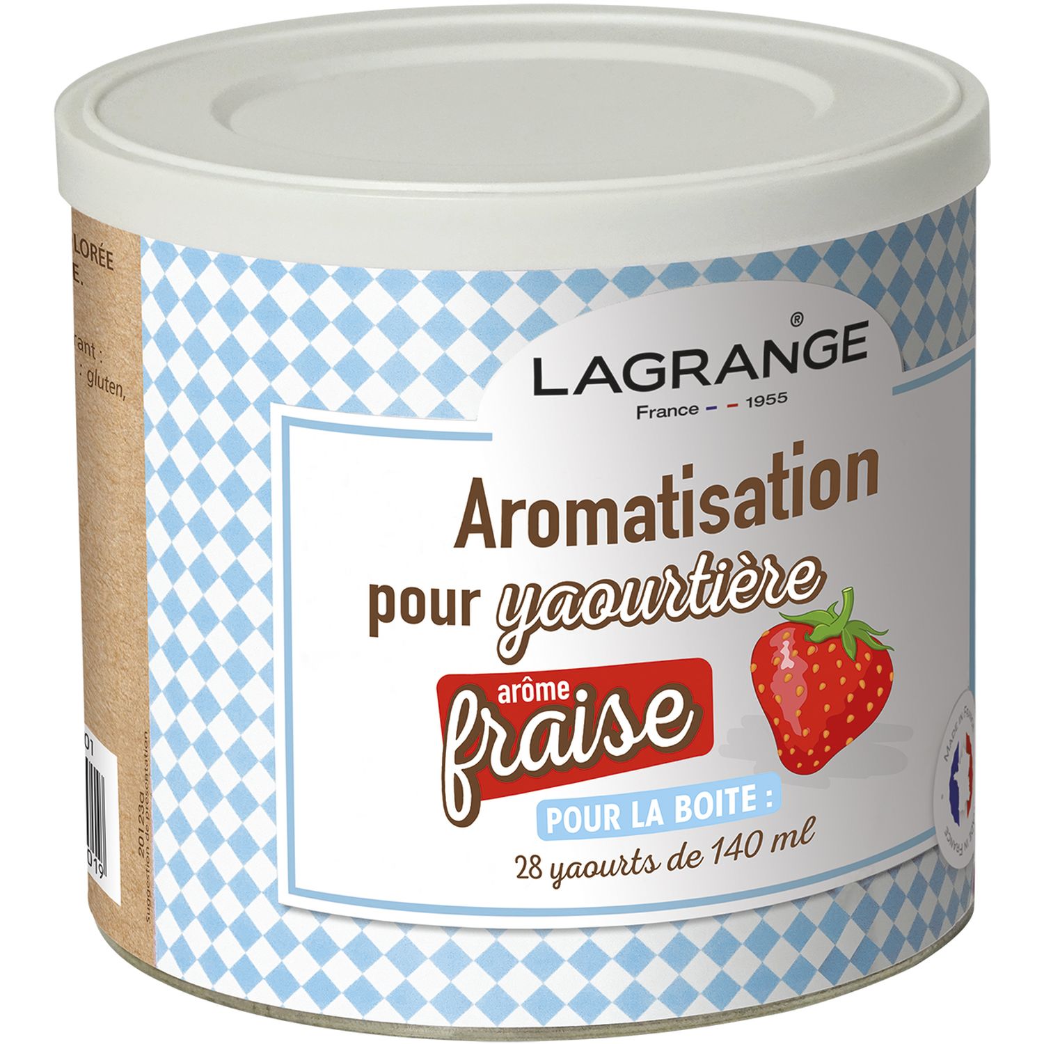 Voir la diapositive 4 : LAGRANGE Arôme pour yaourt parfum Fraise - 380320