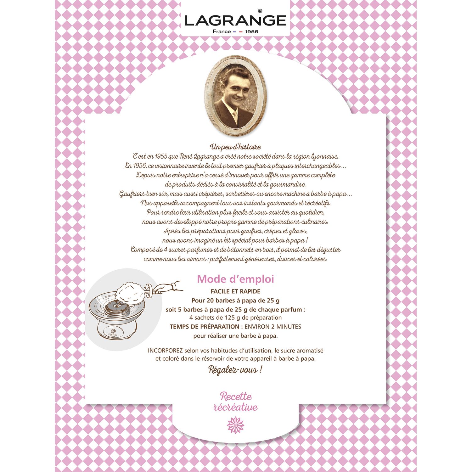 Voir la diapositive 7 : LAGRANGE Assortiment sucres Barbapapa 4 Parfums - 380000