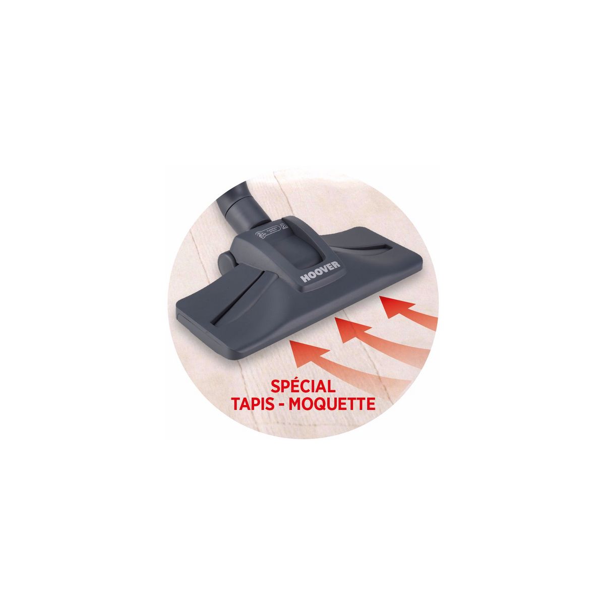 HOOVER Aspirateur traîneau avec sac Telios Extra TX50PET Animaux